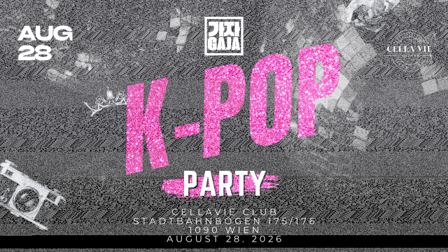 Gaja K-Pop Party August 28. Vienna