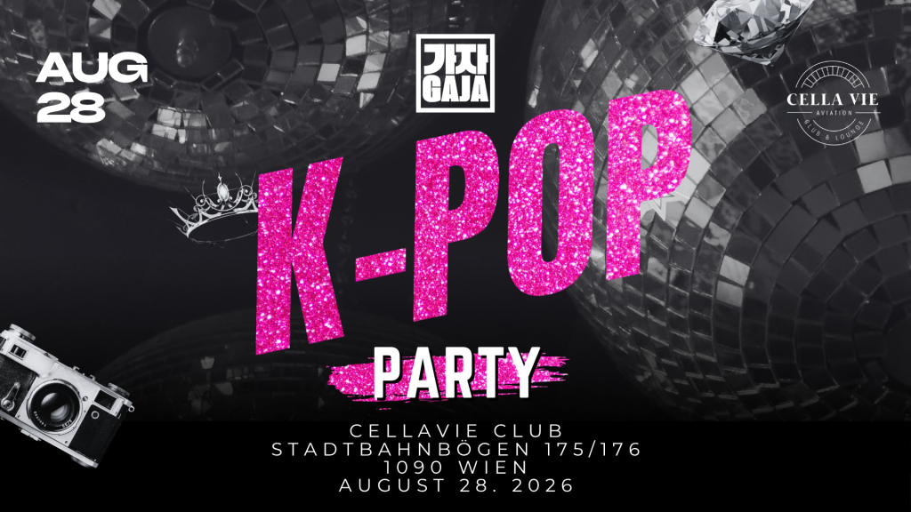 Gaja K-Pop Party August 28. Vienna
