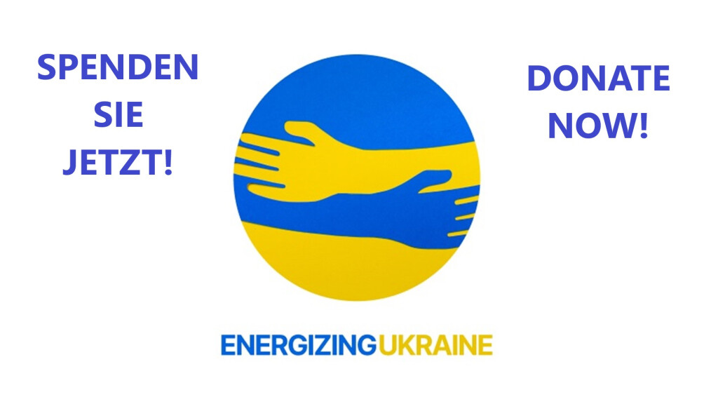 ENERGIZING UKRAINE / Donate now / Spenden Sie jetzt