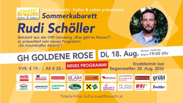 Sommerkabarett: Rudi Schöller