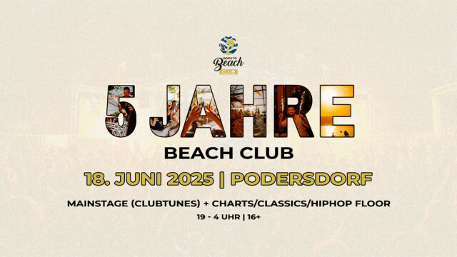 5 JAHRE BEACH CLUB