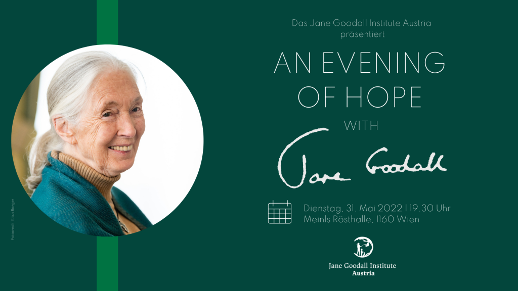An Evening of Hope with Jane Goodall