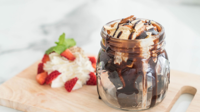 Kuchen im Glas