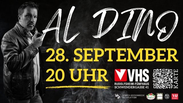 AL DINO – 28.09.2024 | 20h | WIEN | VHS Rudolfsheim – Fünfhaus