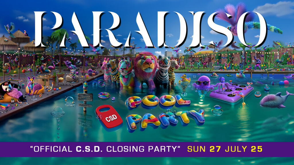 PARADISO by REVOLVER  PARTY –  BERLIN Pride POOL PARTY w/ Superstar Ultra Nate ( FREE / If you could read my mind / Automatic )