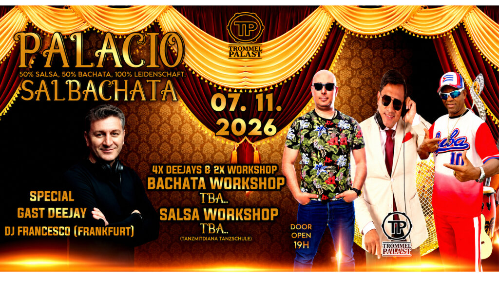 PALACIO SALBACHATA –  07.11.2026