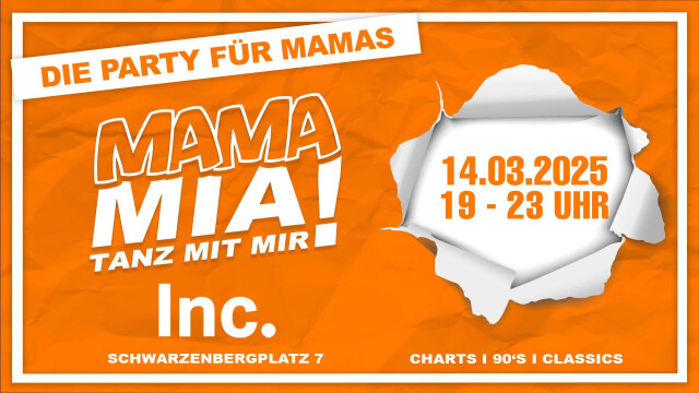 Mama Mia – Tanz mir mir! | 14.03.2025 | INC. Club