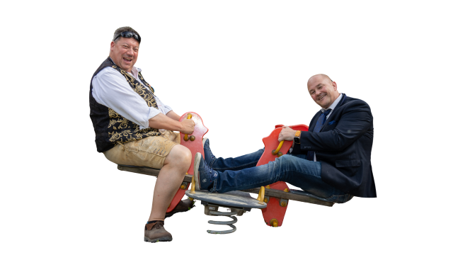 Wiesnschurli & Gschichtldrucka – „Gegensätze ziehen sich an“