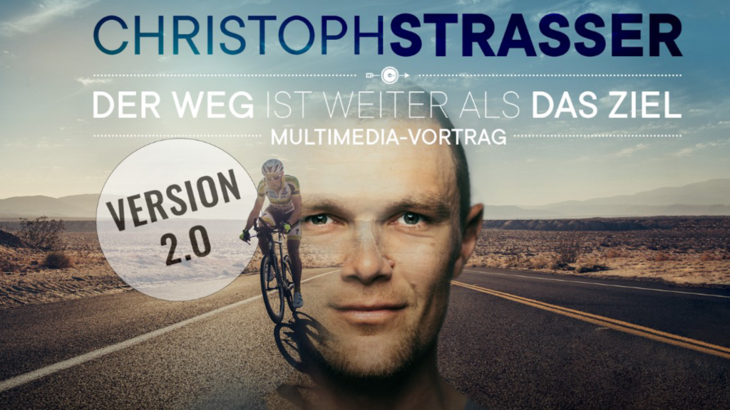 Christoph Strasser – 2024// Vortrag „Der Weg ist weiter als das Ziel 2.0“