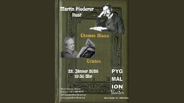 GASTSPIEL | LESUNG | TRISTAN | Martin Ploderer liest Thomas Mann