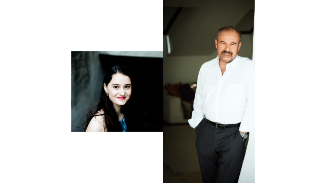 HELMUT DEUTSCH UND DIE PREISTRÄGERIN KATHARINA BIERWEILER