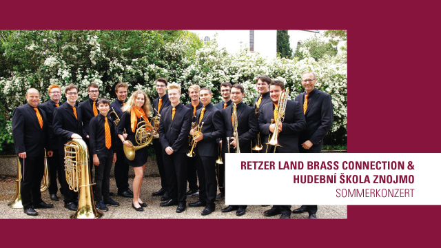 Retzer Land Brass Connection & Hudební Škola Znojmo „Sommerkonzert“ (17.07.2022)