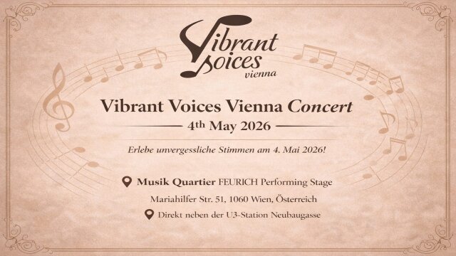 Vibrant Voices Vienna Concert May 2026