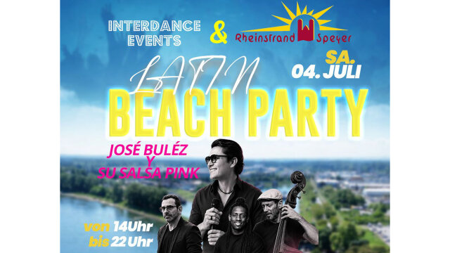 Live Band & Salsa & Bachata Open Air Party – 04.07.2026