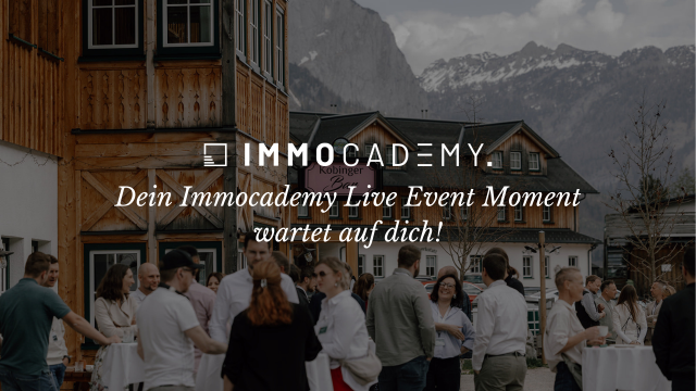 4. Immocademy Live Event – 2. und 3. Oktober 2026