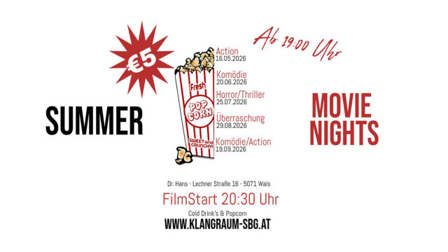 Summer Movie Night by KlangRaum Salzburg