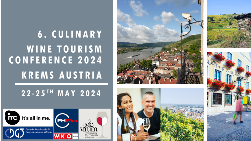 6th Culinary Wine Tourism Conference 2024 Tickets, Wed, 22 May 2024
