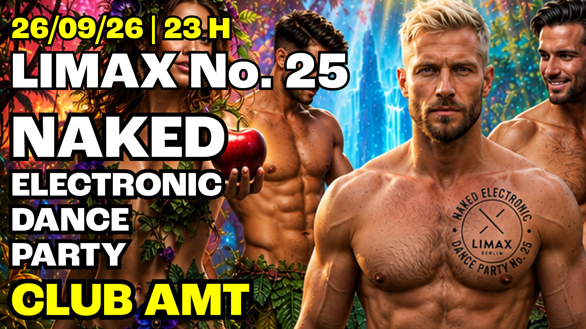 LIMAX - NAKED Electronic Dance Party