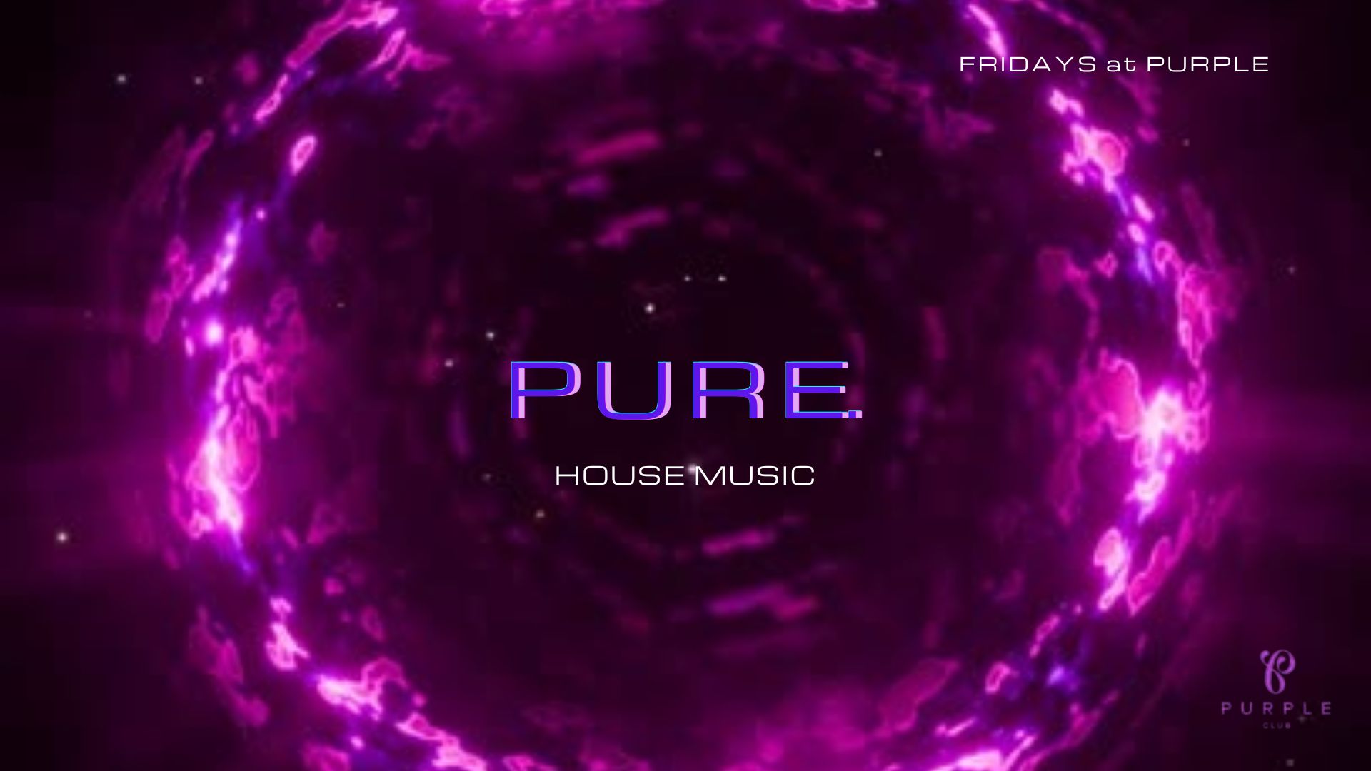 PURE. FRIDAYS AT PURPLE. 💜 WIESN AFTERPARTY